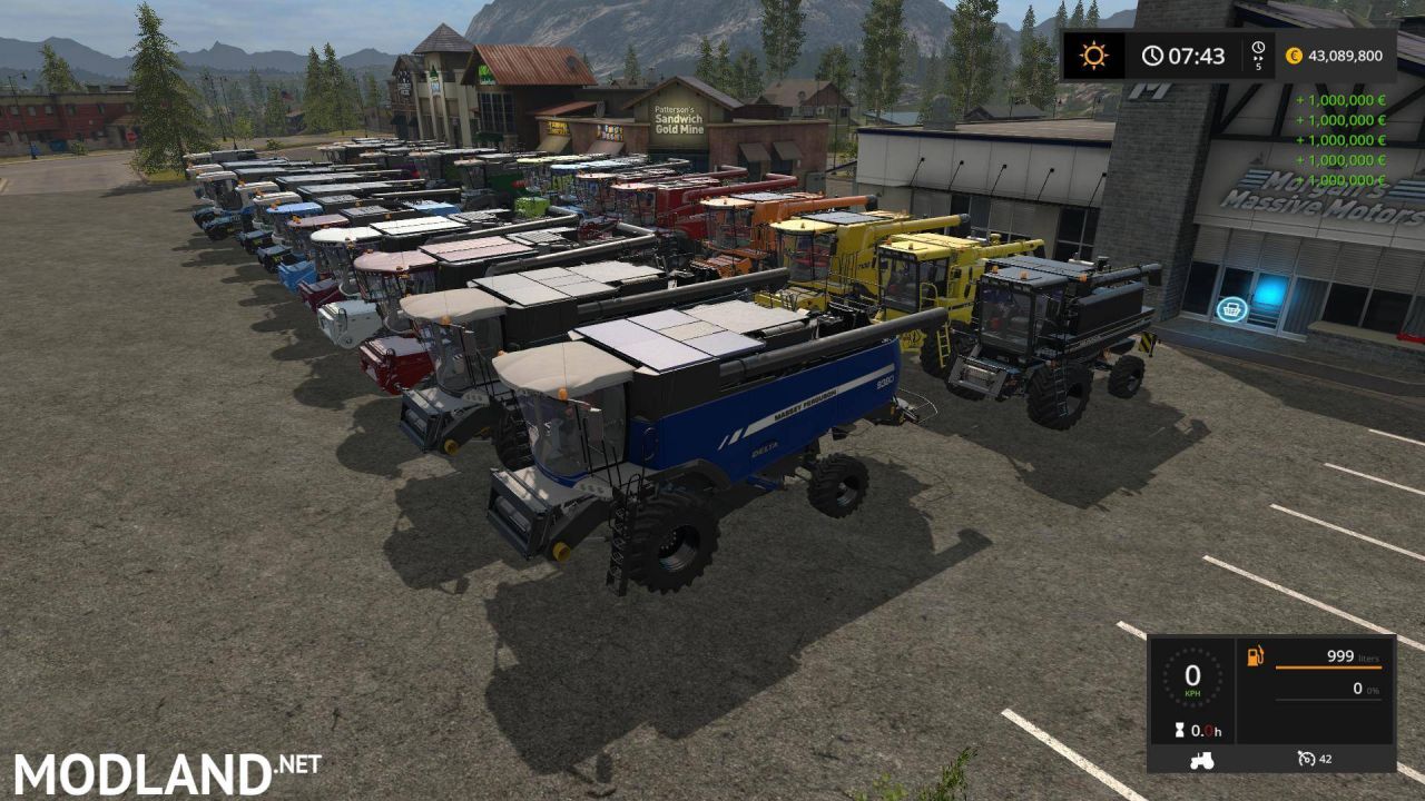 Combine and cutter pack by Stevie