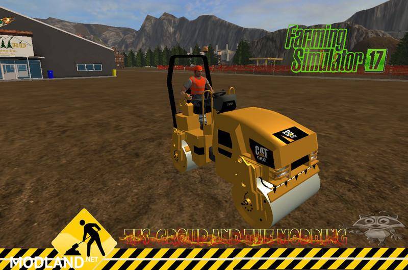 Compacteur tandem Caterpillar CB32