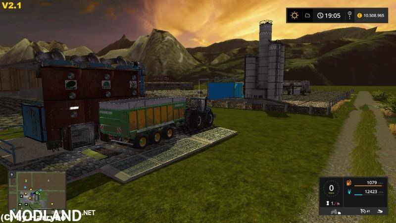 Compound fodder plant