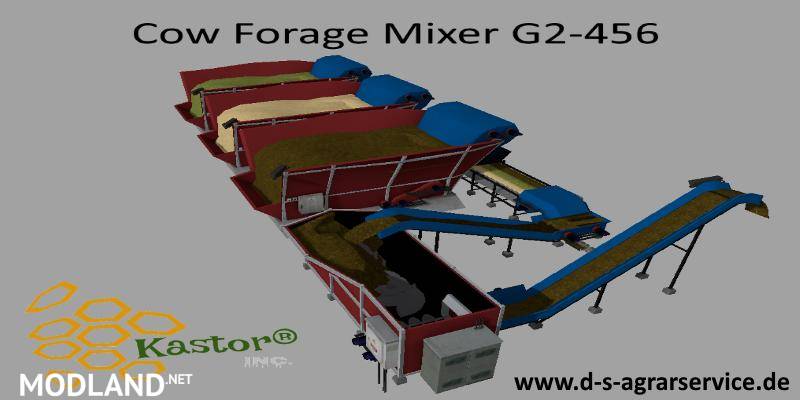 Cow Forage Mixer G2-456