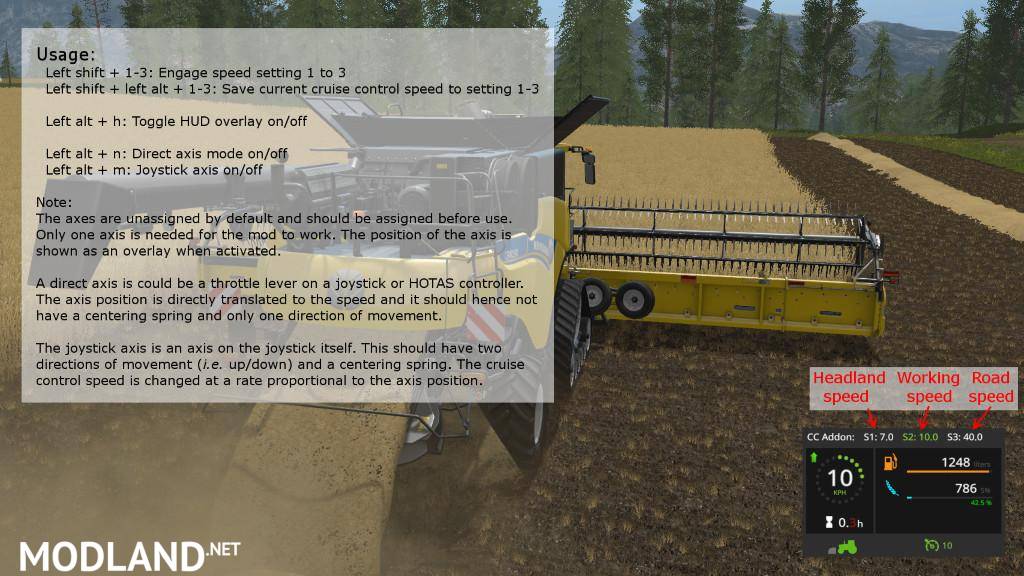 Cruise Control Addon