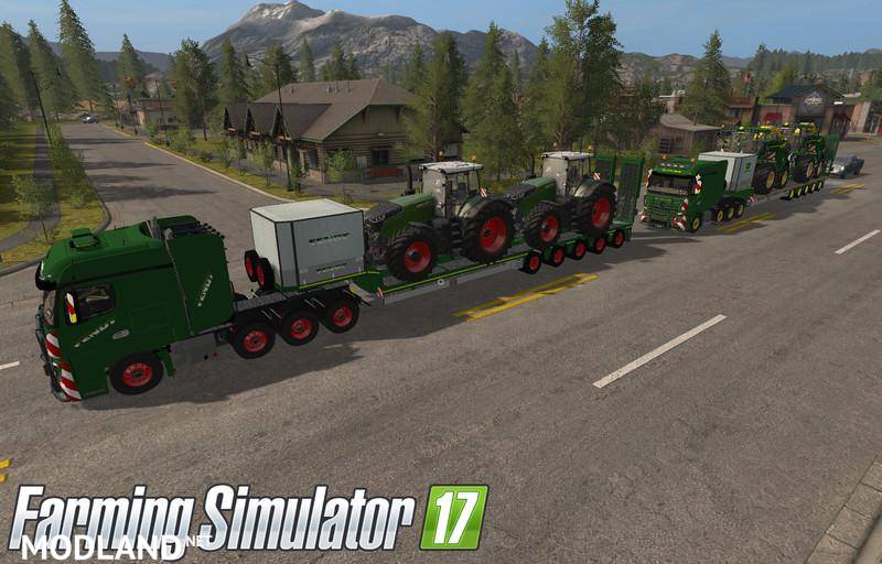 Doll Panther low loader
