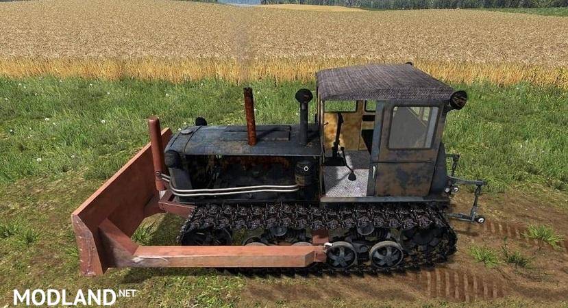 DT-54 and bulldozer