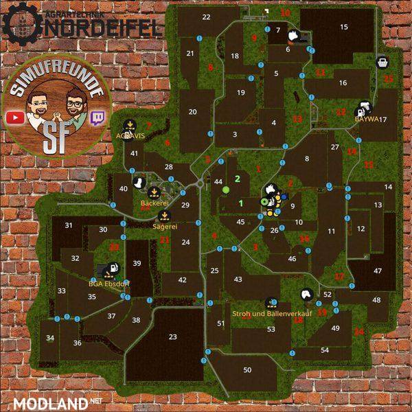 Ebsdorfer Heide Map
