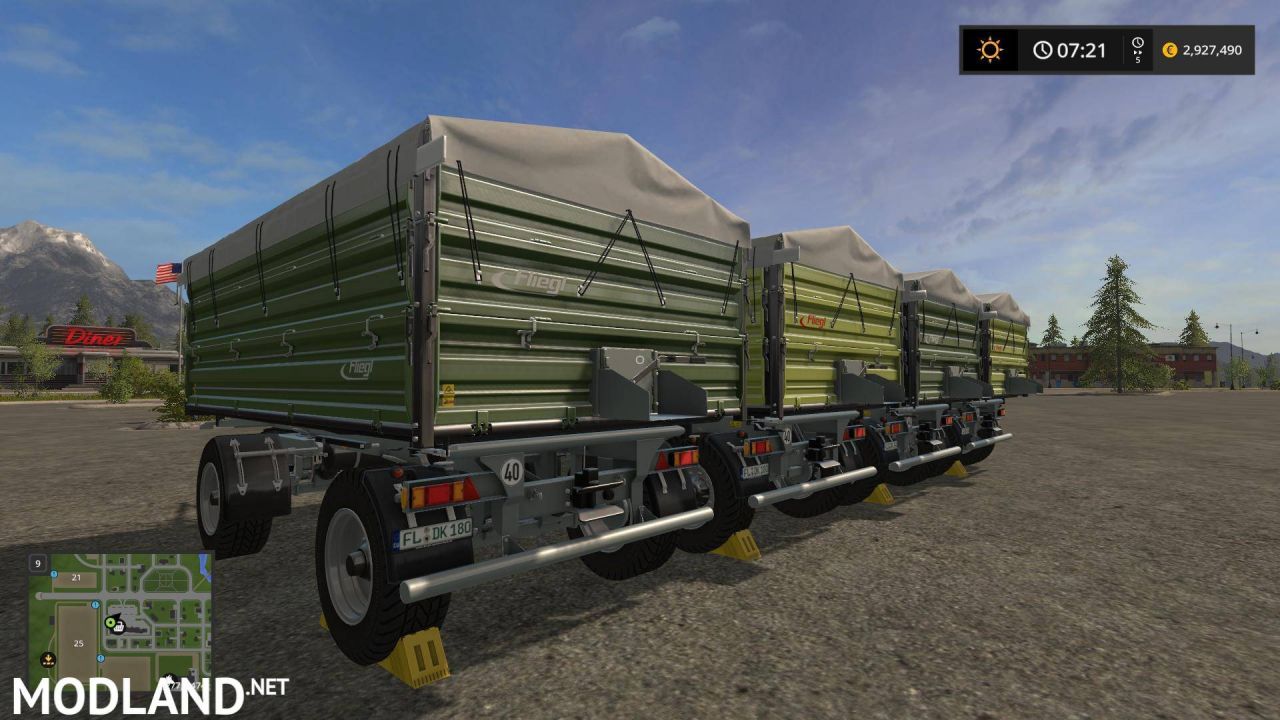 Fliegl DK180 88 + DDK240 DH SP77