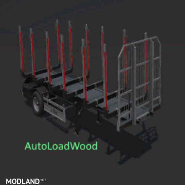 Fliegl Timber Runner Short with AutoLoad Wood