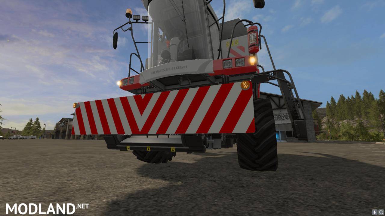 Front shield for combines