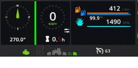Fruit Hud Text