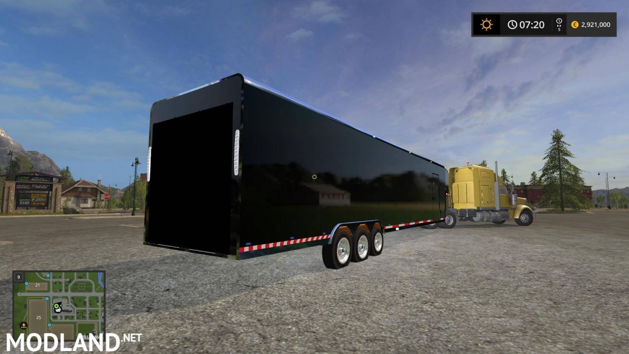 Car box trailer