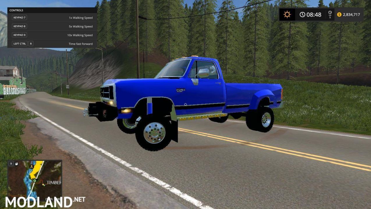 FS17 Dodge ram d250 bed