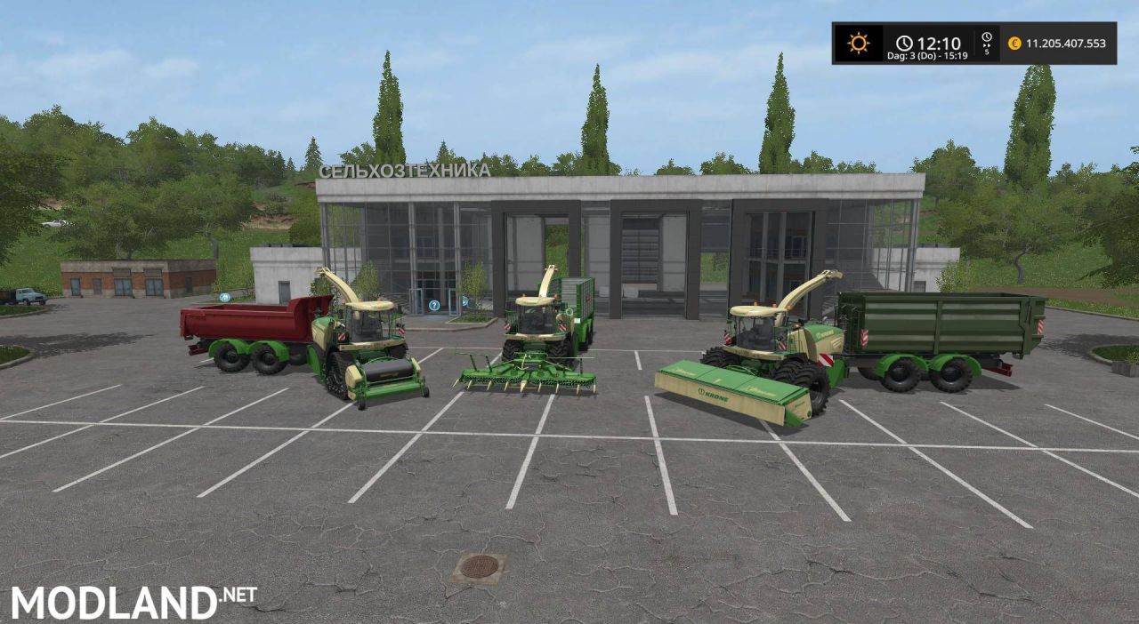 FS17 Krone BigX 580 HKL
