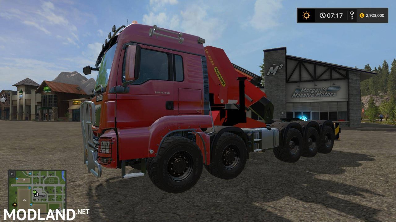 MAN 10X10 CRANE