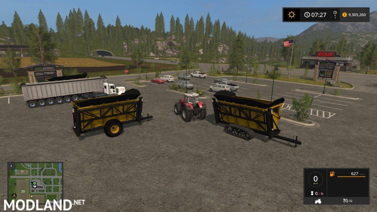Oxbo High Dump Cart