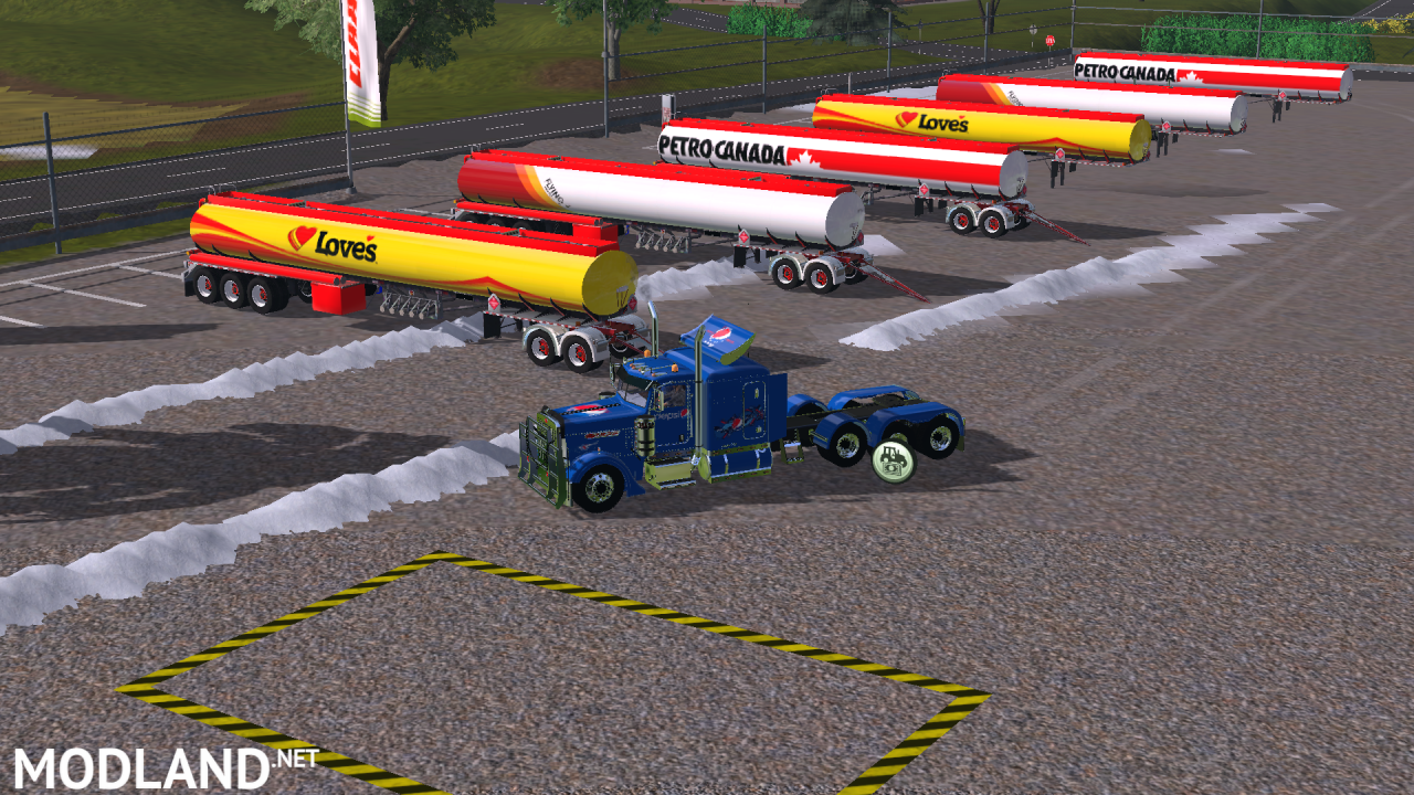 FS17  Tanker with Petro Canada , FlyingJ and Loves akins
