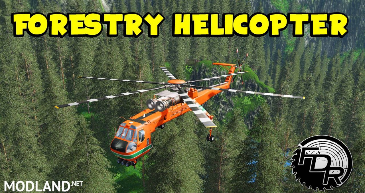 FDR Logging - Forestry Helicopter