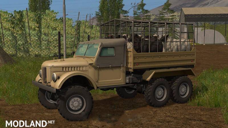GAZ-69 for live transport