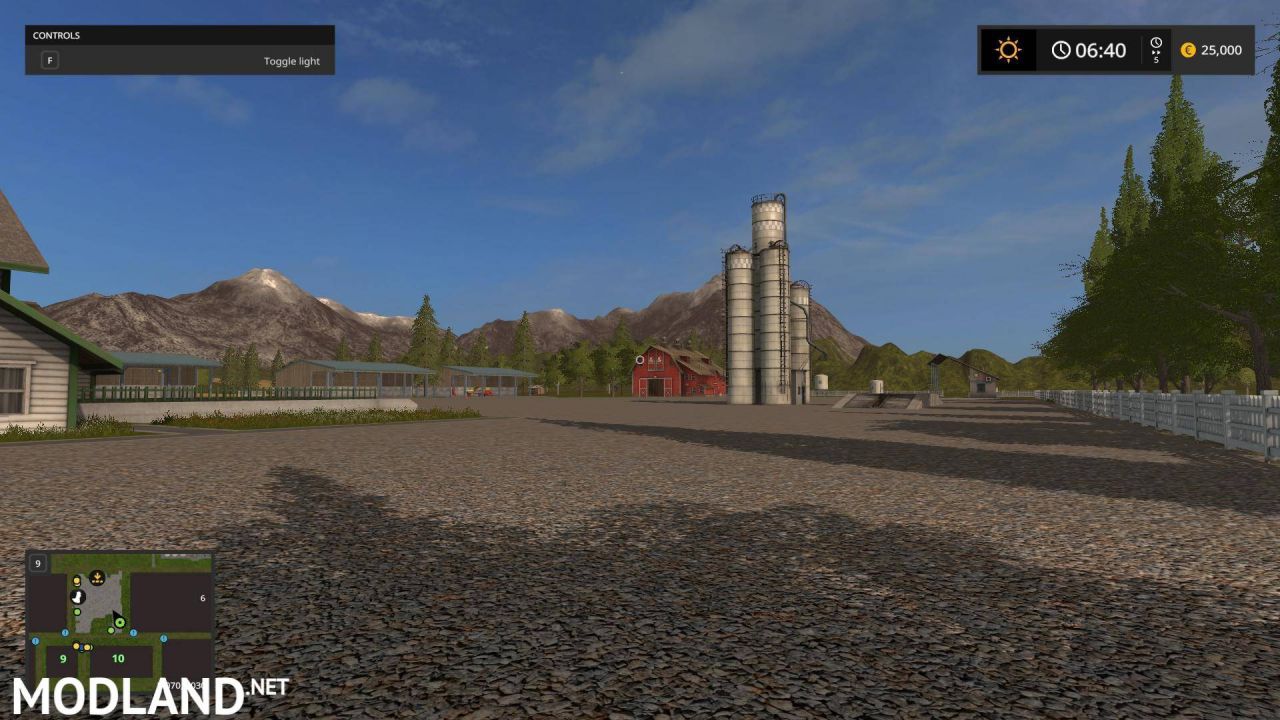 Golden Hills Map