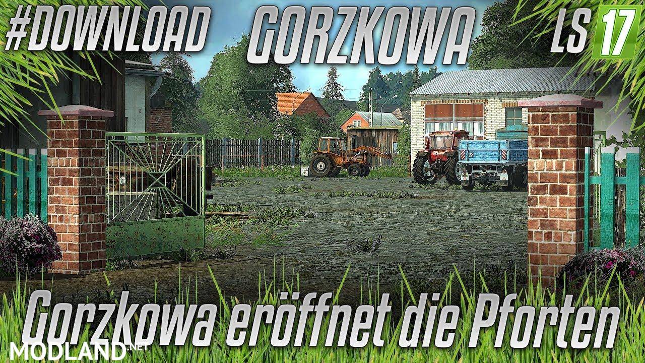 Gorzkowa Map