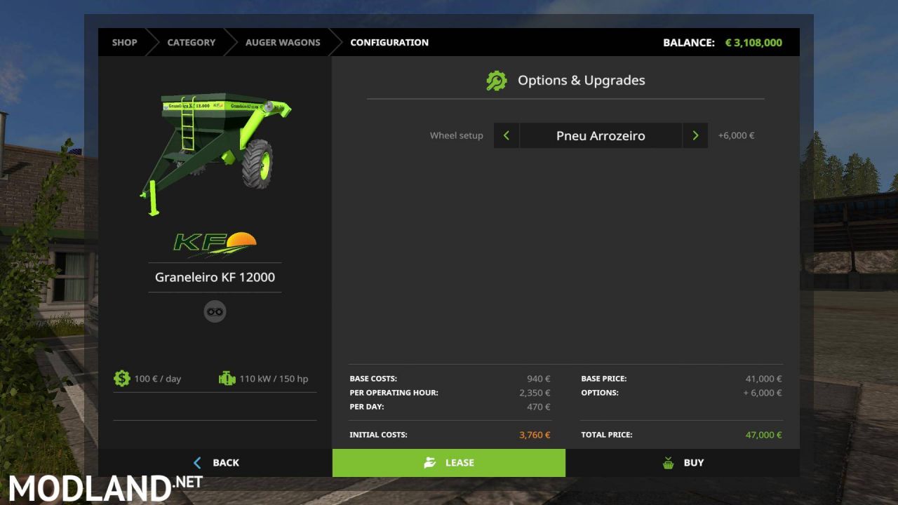 Graneleiro KF 12 000