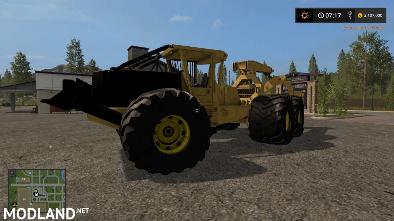 Grapple skider