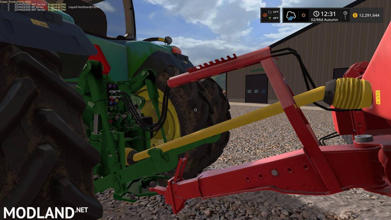 Grimme 18 row Sugar beet harvester
