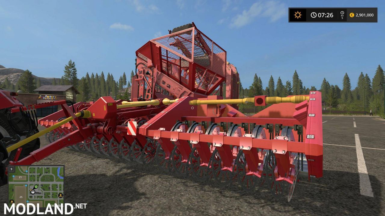 Grimme 18 Row Sugar Beet Harvester