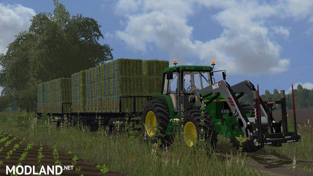 Homemade Bale Trailer