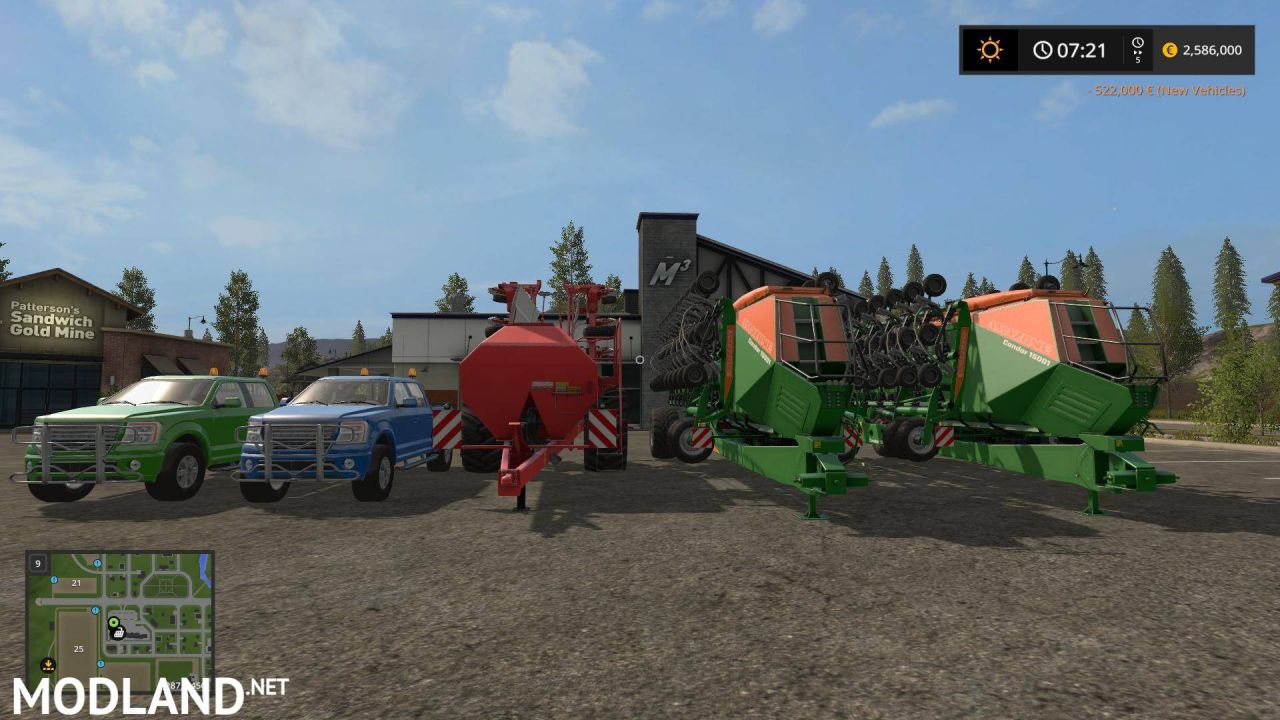 Horsch Maestro and Amazone Condor