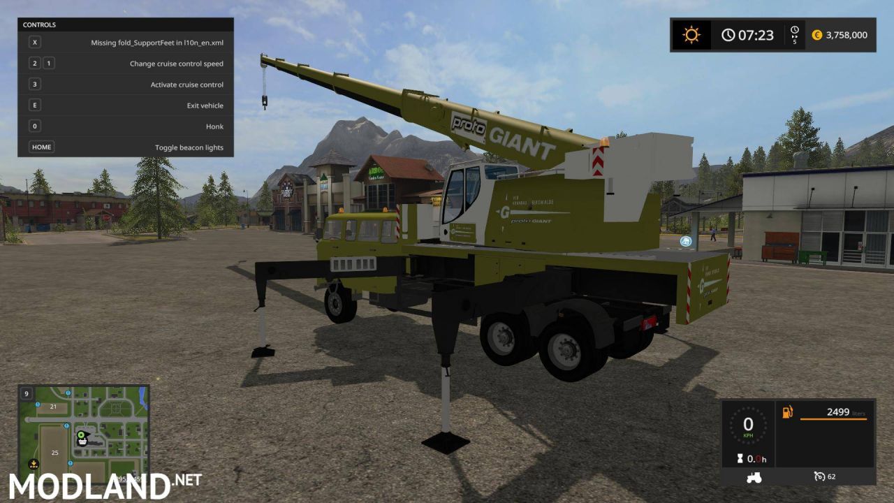 IFA W50 Kran
