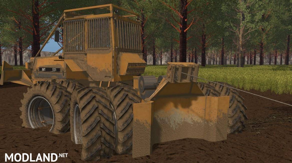 IMT 5131 winch skidder