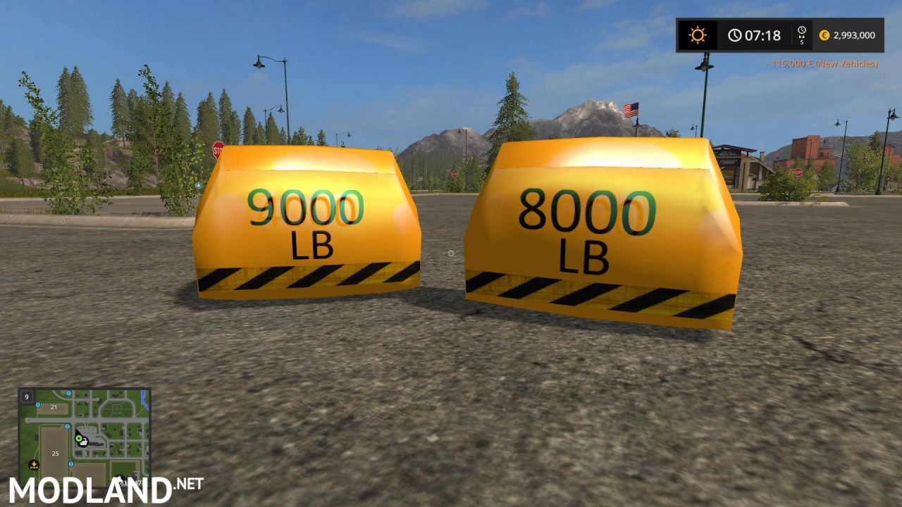 Jcb Back Weights