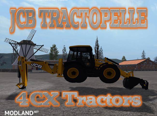 JCB TRACTOPELLE 4CX Tractors final