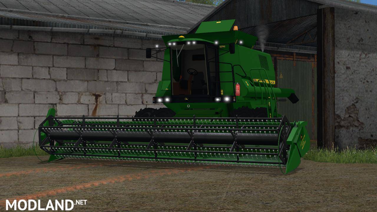 John Deere 1550 + Header