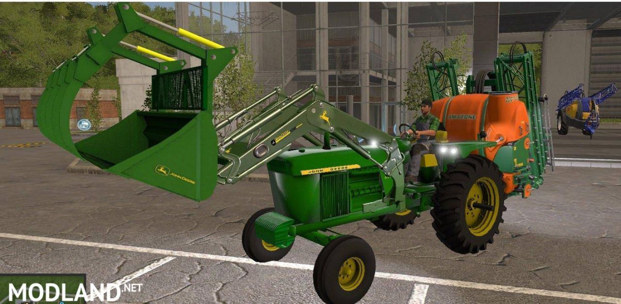 JD 4020 Wide Axle with Loader