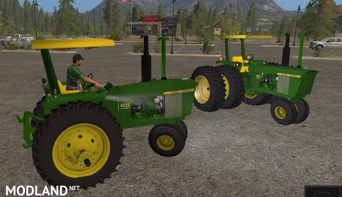 JD 4320 tricycle Single + Duals