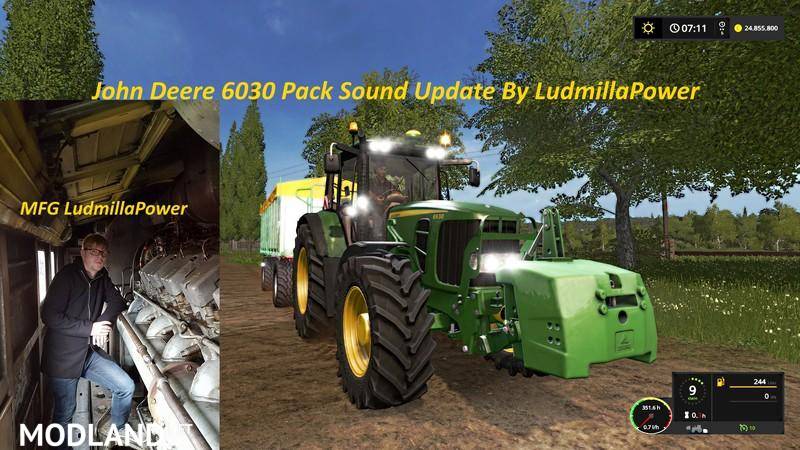 John Deere 6030 Pack Sound By LudmillaPower