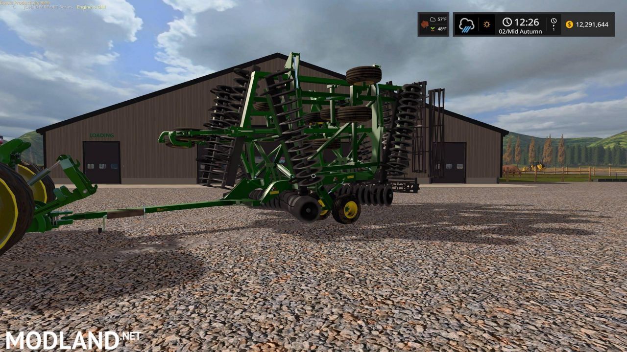 John Deere 2623 Disc with crumblers