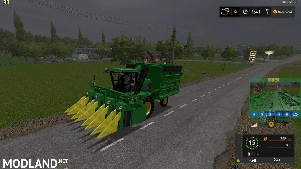 John Deere 9965 Cotton picker