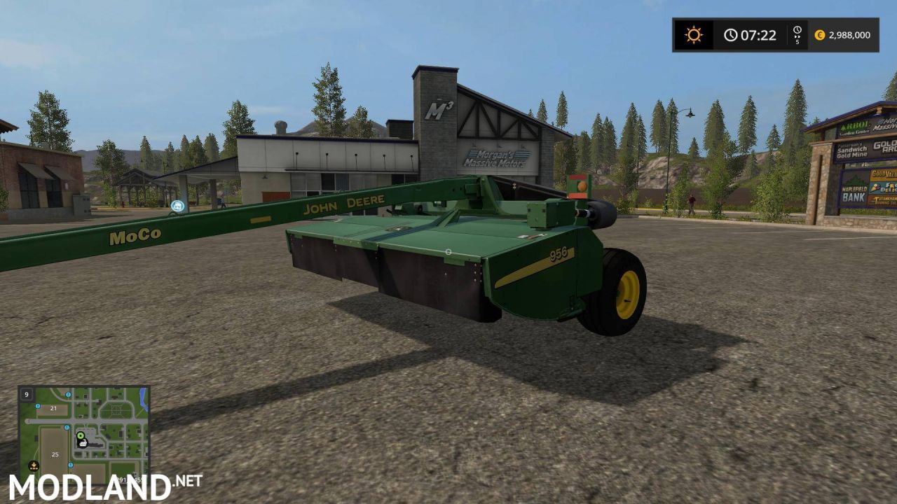 John Deere MOCO mower