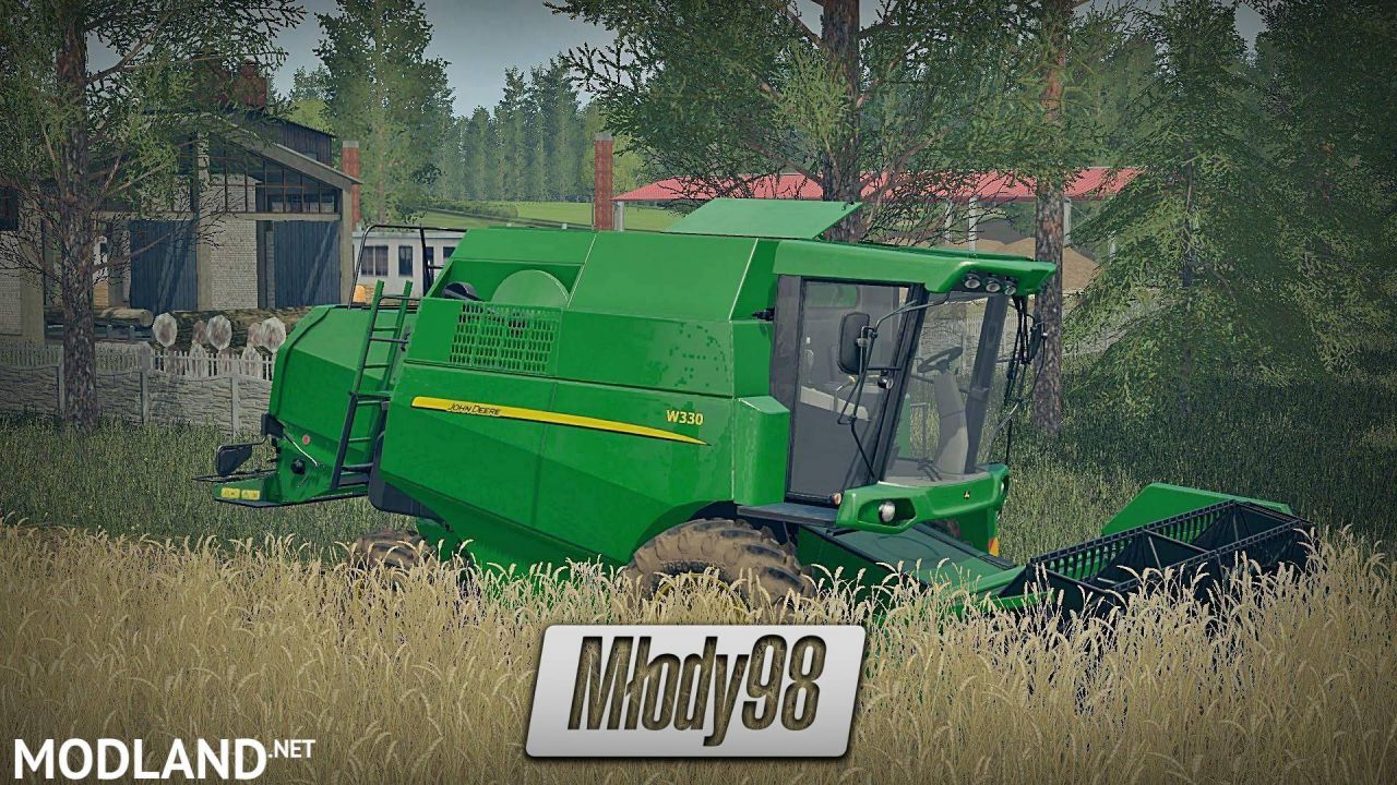 John Deere W330 + John Deere 319R