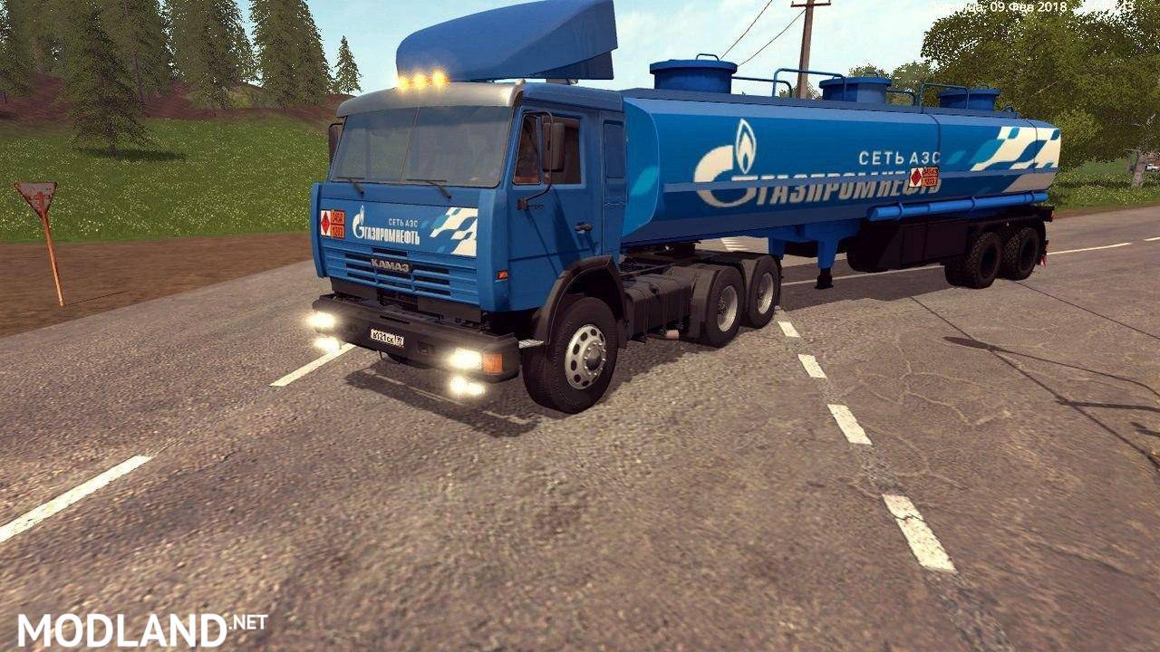 Kamaz 54115 Gazprom