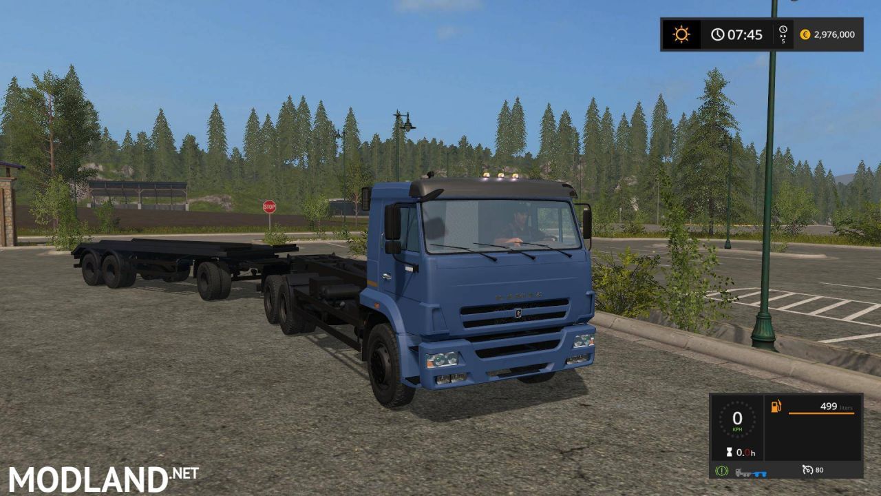 Kamaz 658667 + Trailer T83090