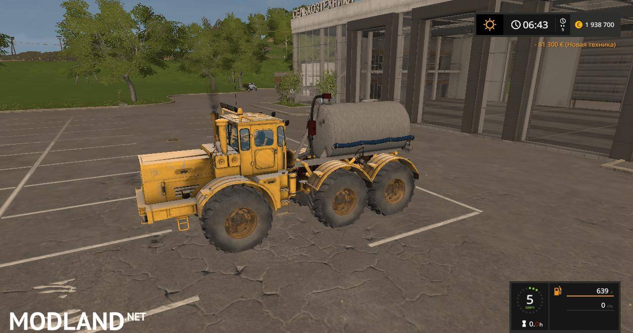 Kirovets K-701 6x6 Cistern