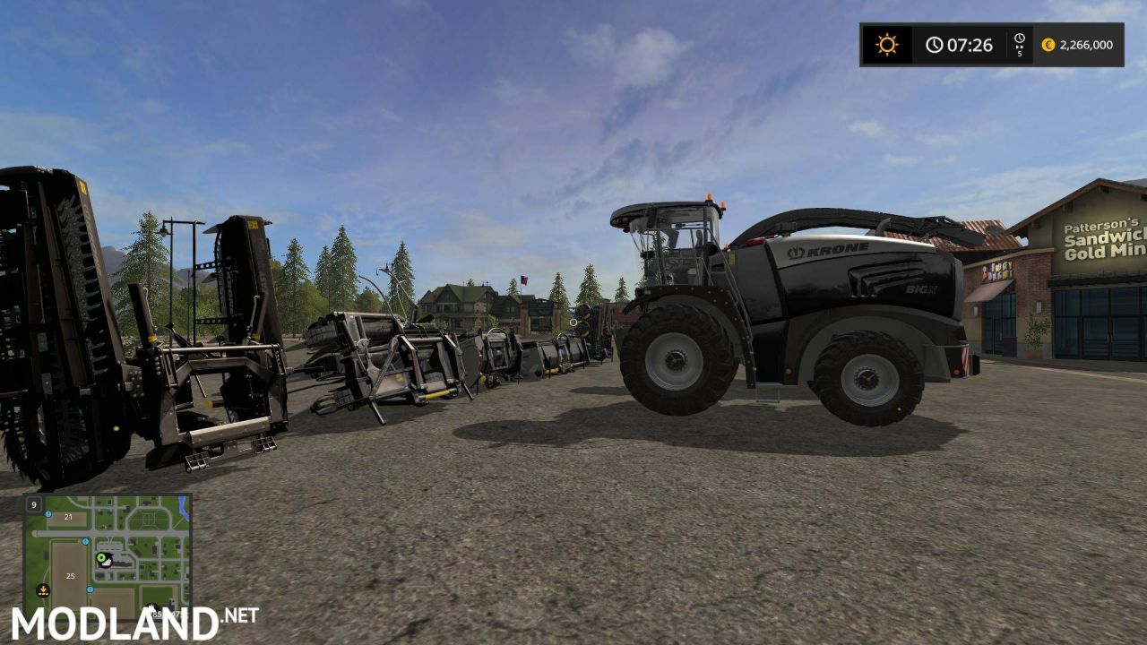 Krone BiG X BLACKBEAUTY Pack