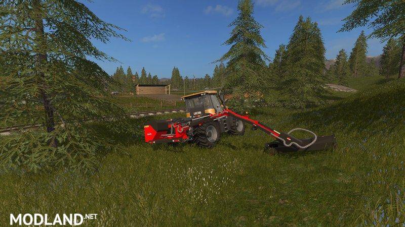 Kuhn boom mower