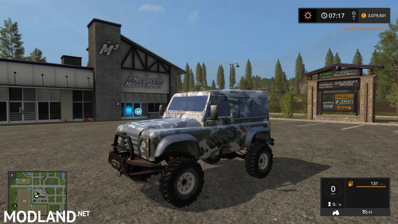 Land rover defender 90