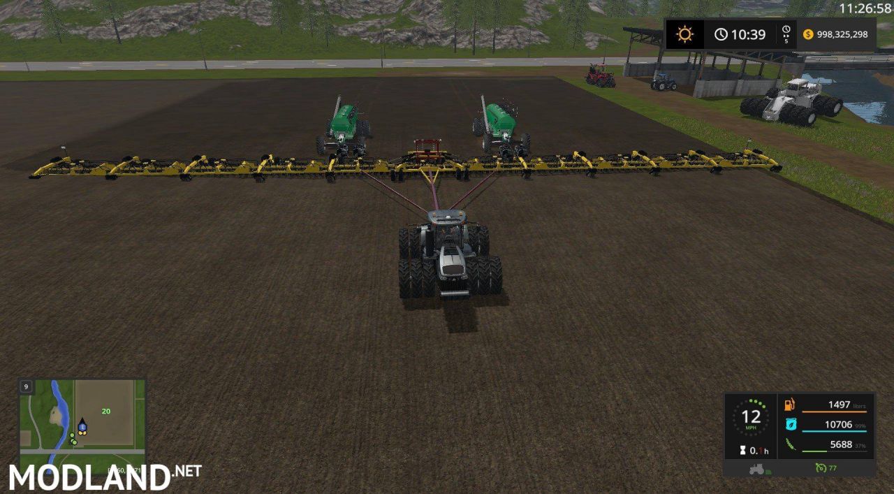 Lantmanen FS Zell's 214ft sowing rig