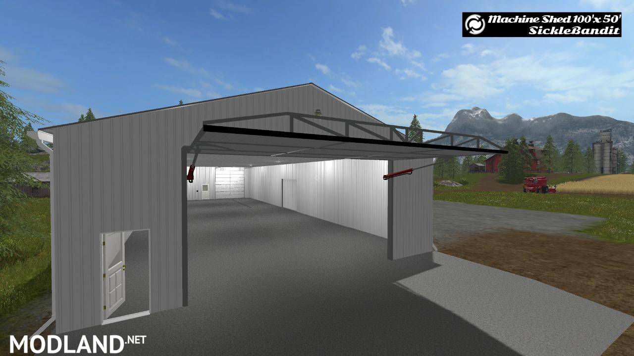 Machine Shed - 100x50 (functional)