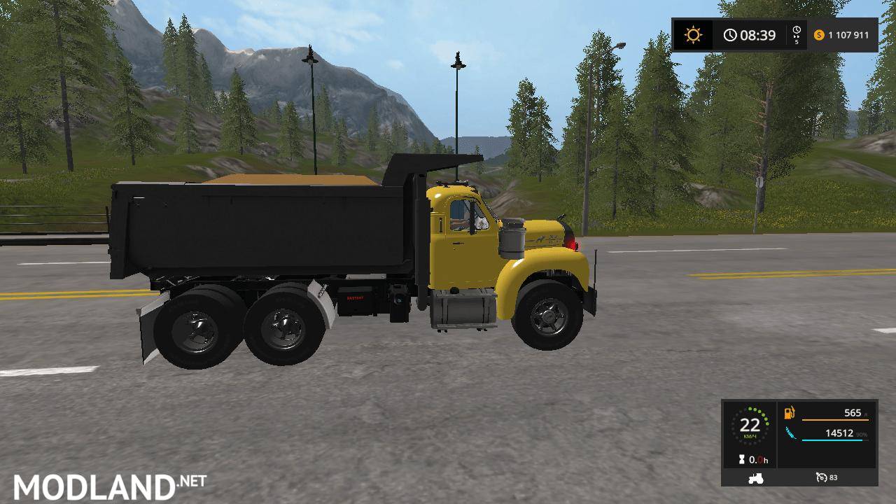 Mack B-61 tipper