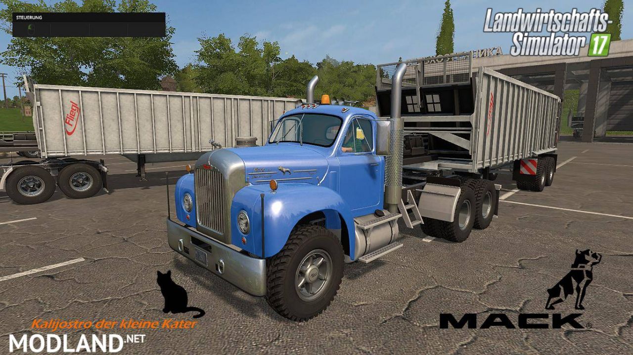 Mack Truck und Trailer Set